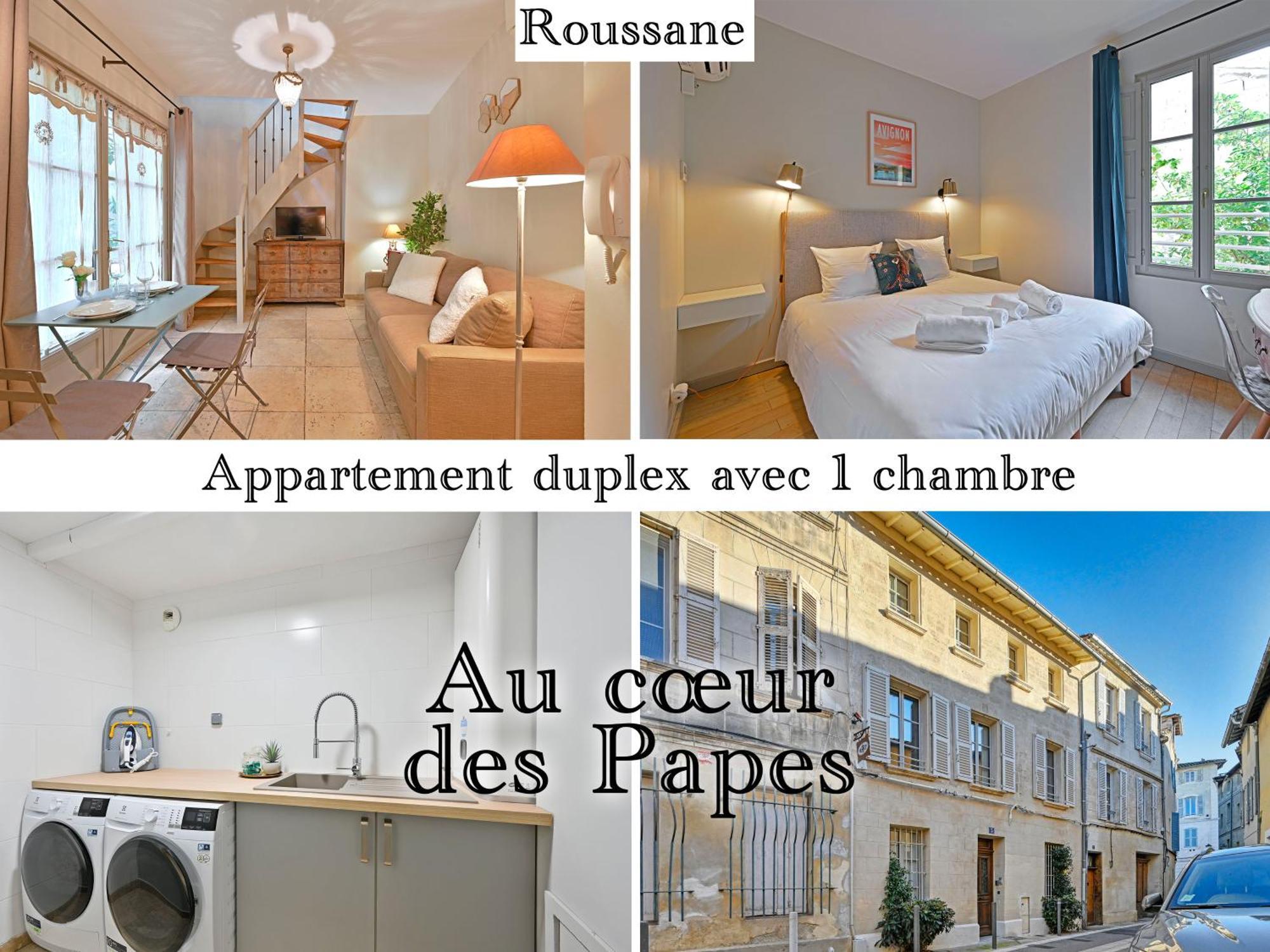 Au Coeur Des Papes, Dans Batisse De Charme Studios & Appartements En Coeur De Ville Avignon Buitenkant foto